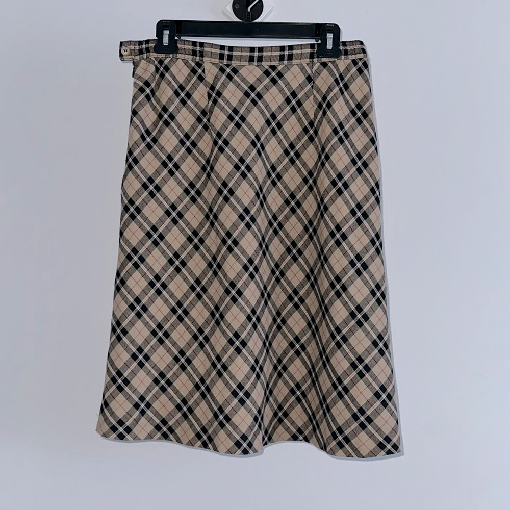Striped Thrifted Winter skirt